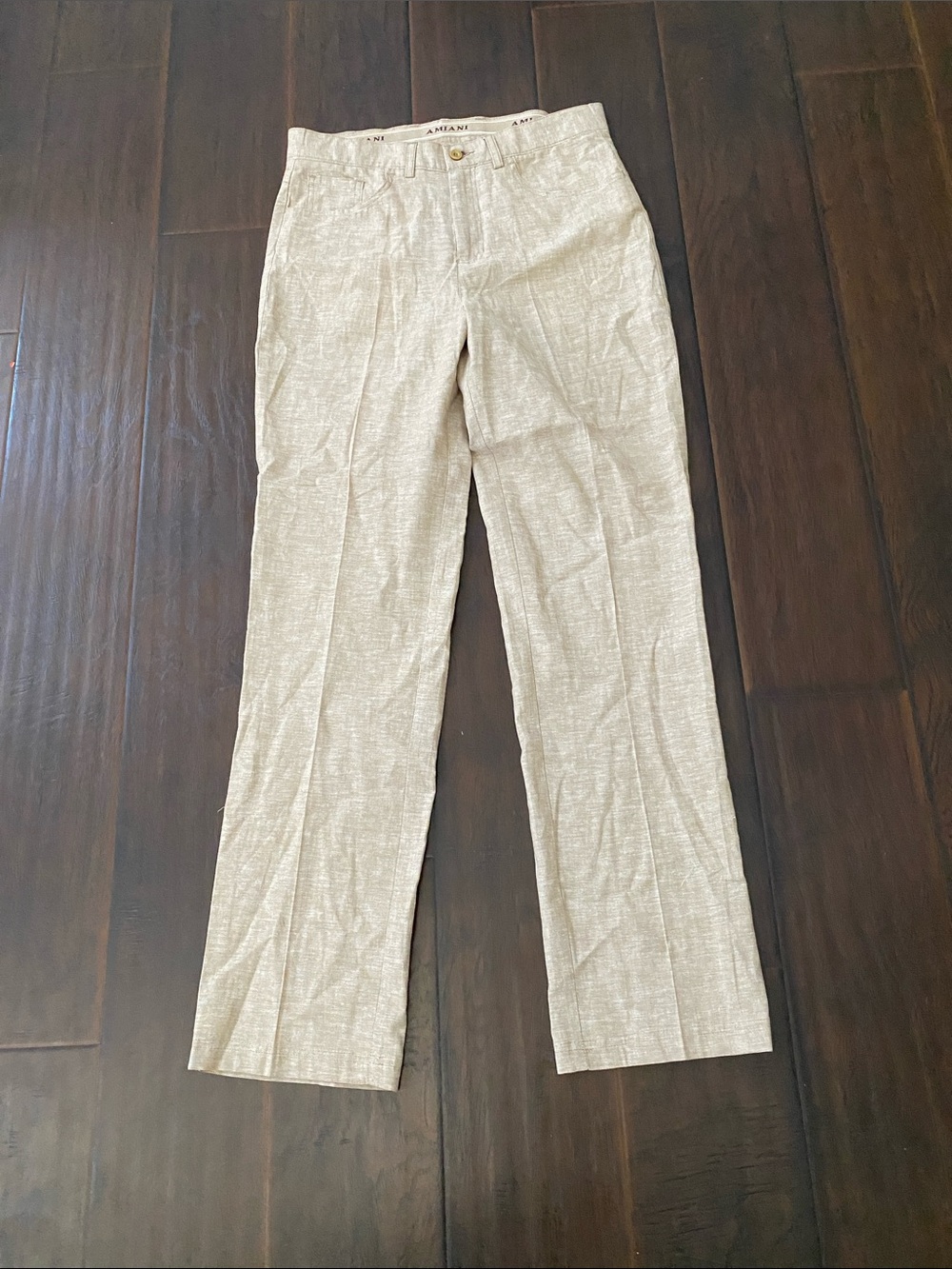 Amiani linen blend pant men’s size 30 fits like 31"
